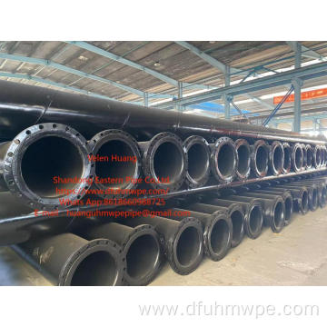 Mining uhmwpe composite flaring lining pipe customized